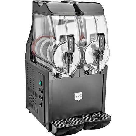 Remta Royal İkili 12+12 Lt Slush Soğutucu Buzlaş Karlamaç Makinesi - RMT-ST26